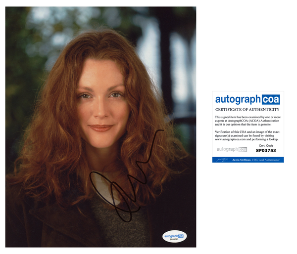 Julianne Moore Hannibal Signed Autograph 8x10 photo ACOA