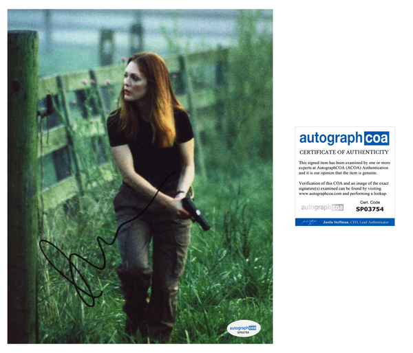 Julianne Moore Hannibal Signed Autograph 8x10 photo ACOA