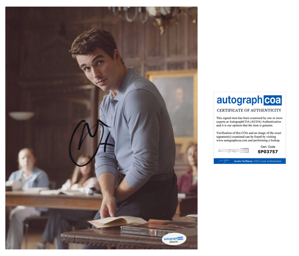 Corey Mylchreest My Oxford Year Signed Autograph 8x10 Photo ACOA