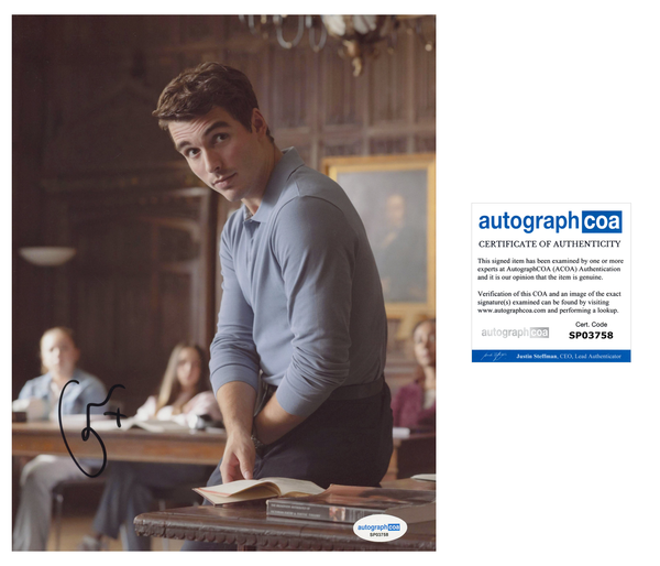 Corey Mylchreest My Oxford Year Signed Autograph 8x10 Photo ACOA