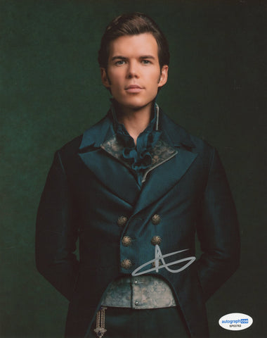 Luke Newton Bridgerton Signed Autograph 8x10 Photo ACOA