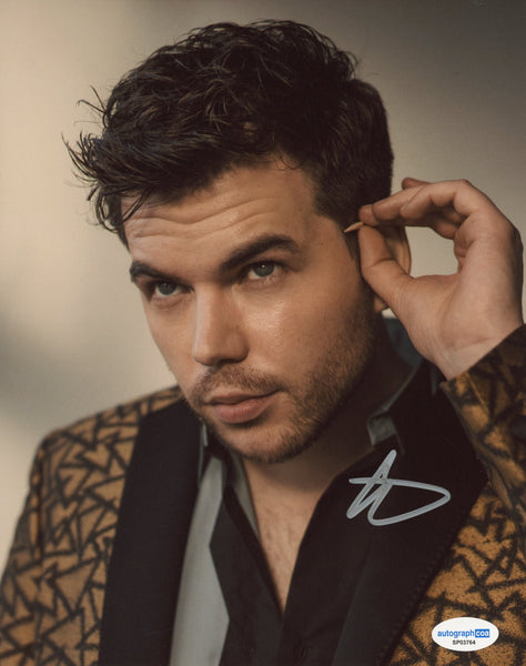 Luke Newton Bridgerton Signed Autograph 8x10 Photo ACOA