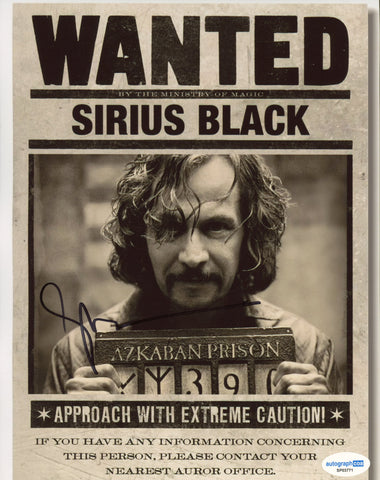 Gary Oldman Harry Potter Signed Autograph 8x10 Photo ACOA