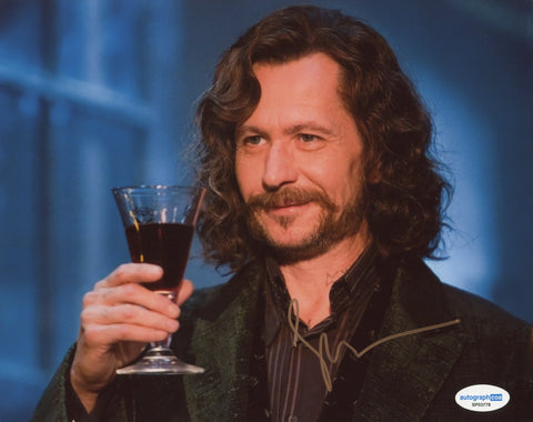 Gary Oldman Harry Potter Signed Autograph 8x10 Photo ACOA