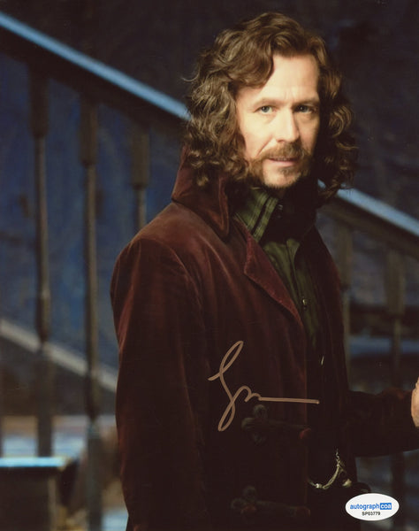 Gary Oldman Harry Potter Signed Autograph 8x10 Photo ACOA