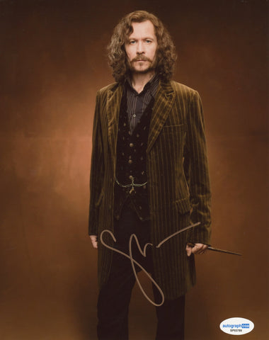 Gary Oldman Harry Potter Signed Autograph 8x10 Photo ACOA
