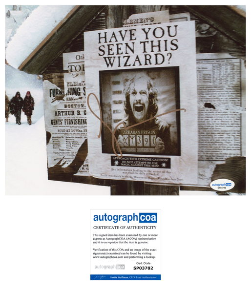 Gary Oldman Harry Potter Signed Autograph 8x10 Photo ACOA