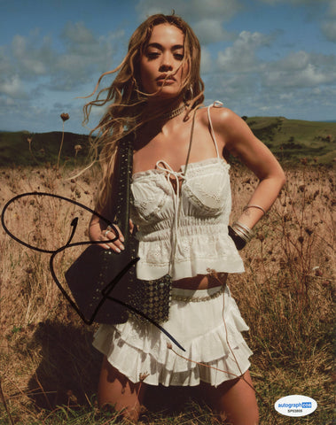 Rita Ora Sexy Signed Autograph 8x10 Photo ACOA