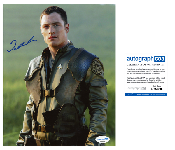 Tahmoh Penikett Battlestar Signed Autograph 8x10 Photo ACOA
