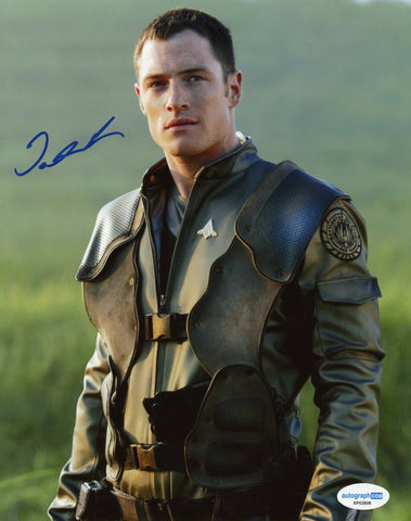 Tahmoh Penikett Battlestar Signed Autograph 8x10 Photo ACOA