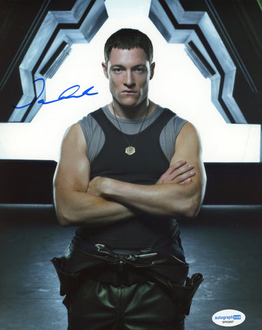 Tahmoh Penikett Battlestar Signed Autograph 8x10 Photo ACOA