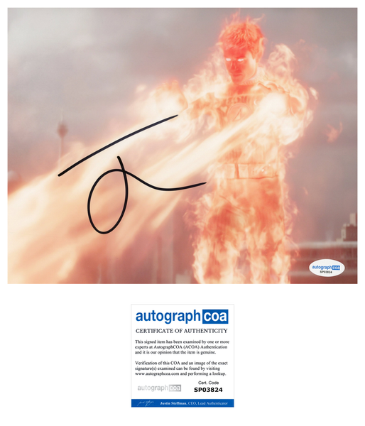 Joseph Quinn Fantastic Four Signed Autograph 8x10 Photo ACOA