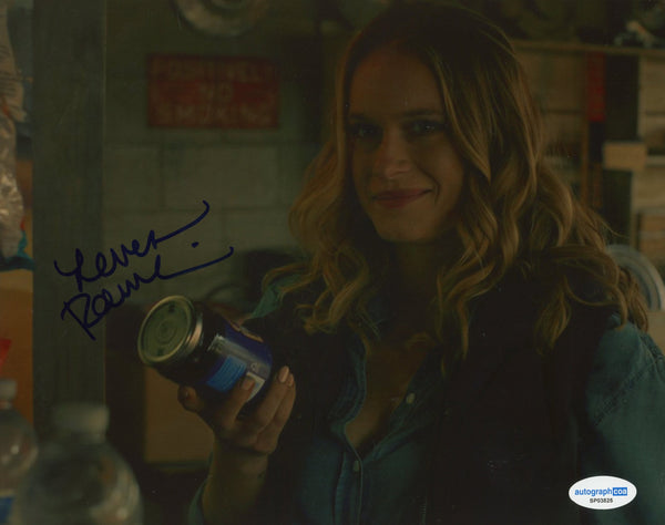 Leven Rambin Purge Signed Autograph 8x10 Photo ACOA