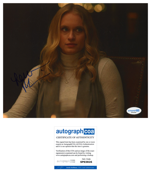 Leven Rambin Purge Signed Autograph 8x10 Photo ACOA