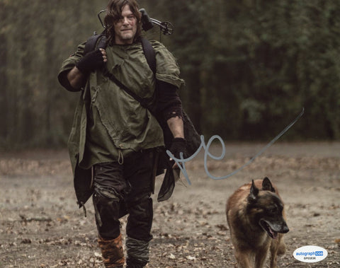 Noman Reedus Walking Dead Signed Autograph 8x10 Photo ACOA
