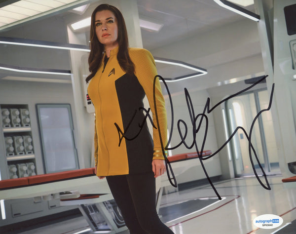 Rebecca Romijn Star Trek Signed Autograph 8x10 Photo ACOA