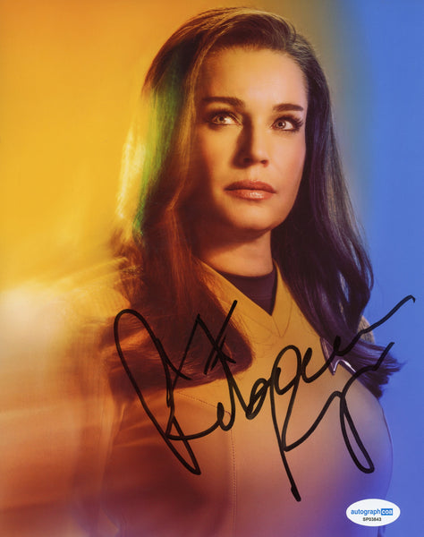 Rebecca Romijn Star Trek Signed Autograph 8x10 Photo ACOA