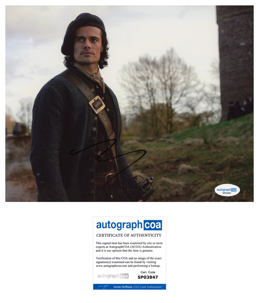 Jamie Roy Outlander Blood of my Blood Signed Autograph 8x10 Photo ACOA