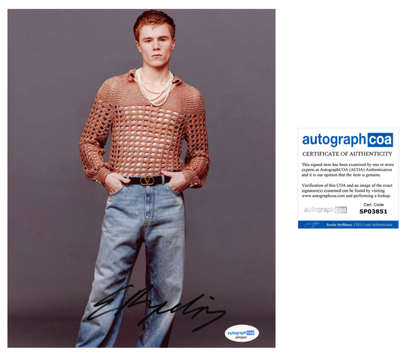 Edvin Ryding Young Royals Signed Autograph 8x10 Photo ACOA