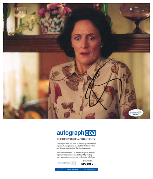 Fiona Shaw Harry Potter Signed Autograph 8x10 Photo ACOA