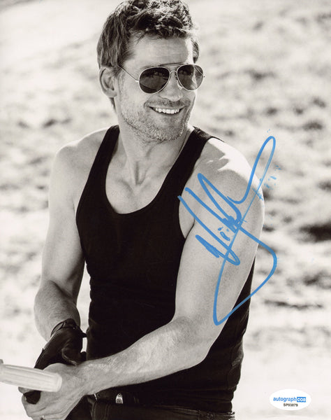 Nikolaj Coster Waldau Game of Thrones Signed Autograph 8x10 Photo ACOA