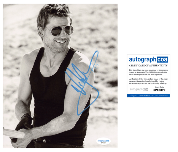 Nikolaj Coster Waldau Game of Thrones Signed Autograph 8x10 Photo ACOA