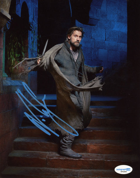 Nikolaj Coster Waldau Game of Thrones Signed Autograph 8x10 Photo ACOA