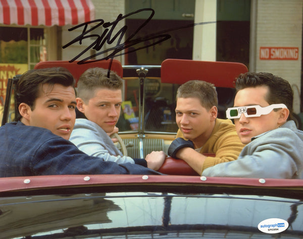 Billy Zane Back to the Future Signed Autograph 8x10 Photo ACOA