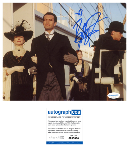 Billy Zane Titanic Signed Autograph 8x10 Photo ACOA