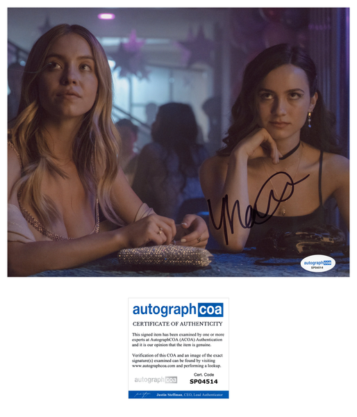 Maude Apatow Euphoria Signed Autograph 8x10 Photo ACOA - Outlaw Hobbies Authentic Autographs
