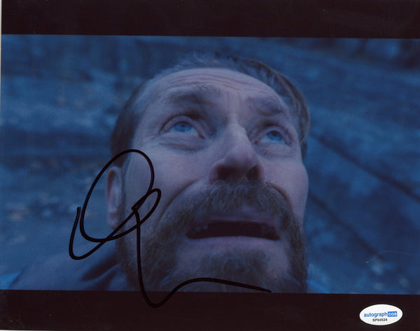 Willem Dafoe At Eternity's Gate Signed Autograph 8x10 photo ACOA - Outlaw Hobbies Authentic Autographs