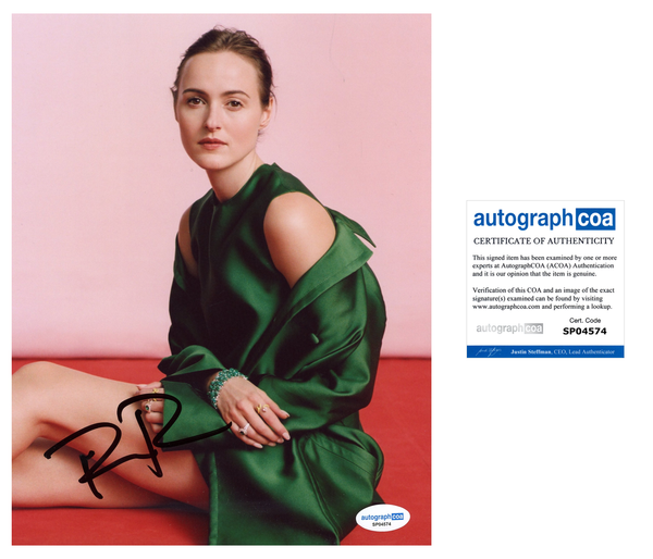 Renate Reinsve Sexy Signed Autograph 8x10 Photo ACOA