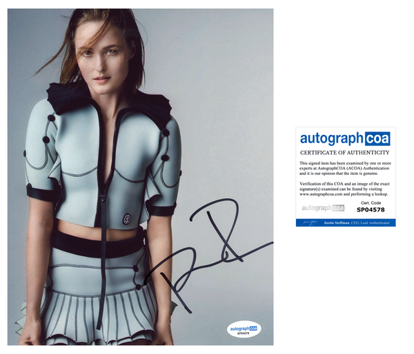 Renate Reinsve Sexy Signed Autograph 8x10 Photo ACOA