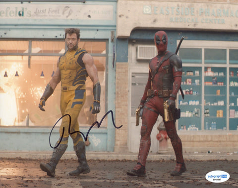 Ryan Reynolds Deadpool Signed Autograph 8x10 Photo ACOA