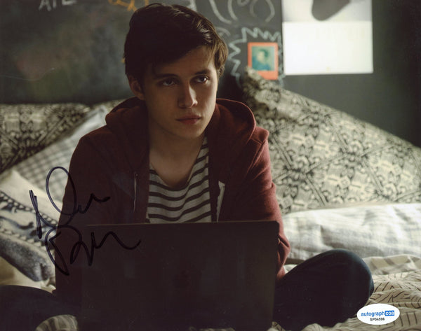 Nick Robinson Love Simon Signed Autograph 8x10 Photo ACOA