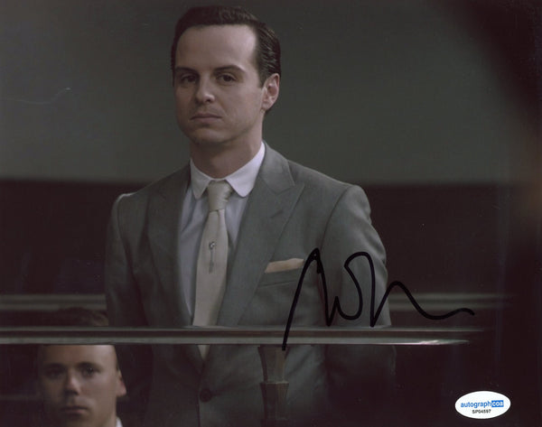 Andrew Scott Sherlock Signed Autograph 8x10 photo ACOA