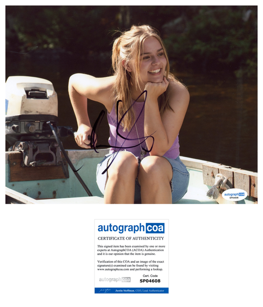 Maisy Stella My Old Ass Signed Autograph 8x10 Photo ACOA