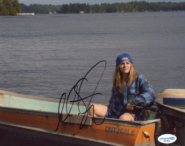 Maisy Stella My Old Ass Signed Autograph 8x10 Photo ACOA