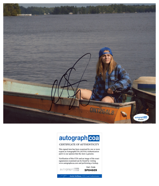 Maisy Stella My Old Ass Signed Autograph 8x10 Photo ACOA