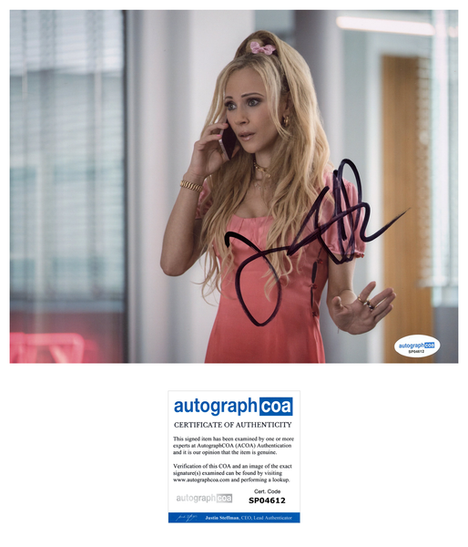 Juno Temple Ted Lasso Signed Autograph 8x10 Photo ACOA