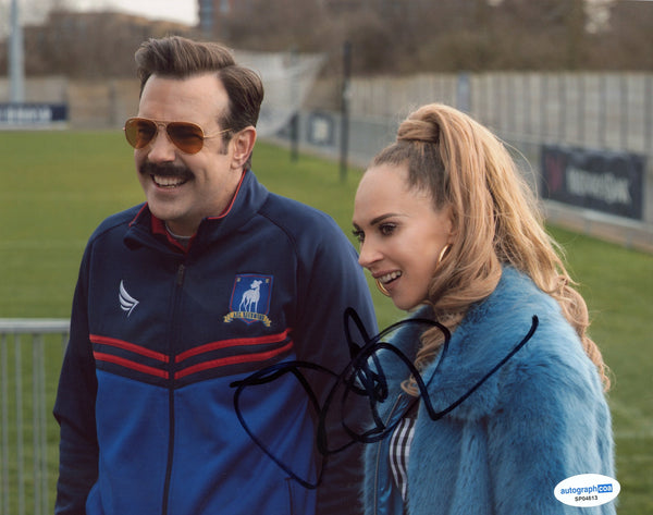 Juno Temple Ted Lasso Signed Autograph 8x10 Photo ACOA