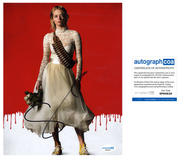 Samara Weaving Ready or Not Signed Autograph 8x10 Photo ACOA
