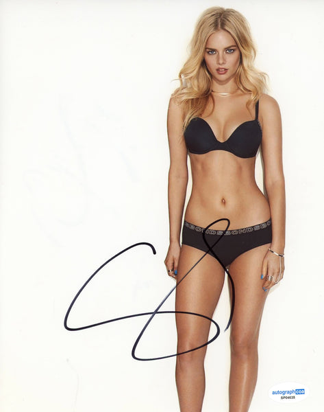 Samara Weaving Sexy Signed Autograph 8x10 Photo ACOA