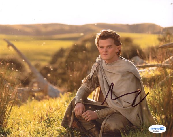 Robert Aramayo Rings of Power Signed Autograph 8x10 Photo ACOA