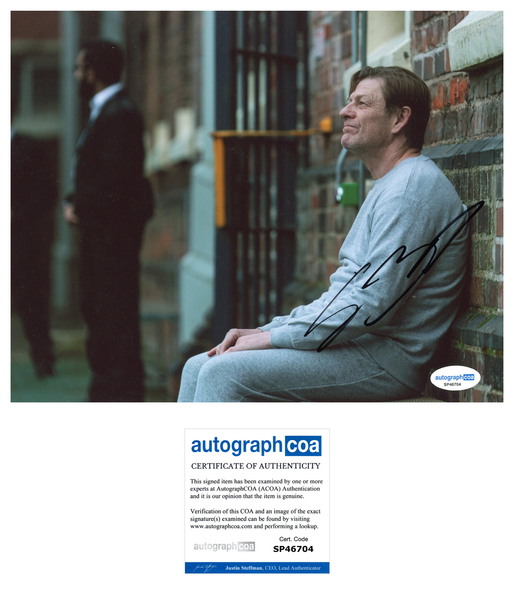 Sean Bean Time Signed Autograph 8x10 Photo ACOA