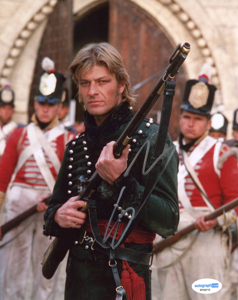 Sean Bean Sharpe Signed Autograph 8x10 Photo ACOA