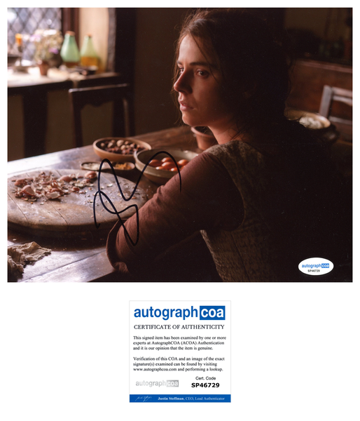 Jessie Buckley Hamnet Signed Autograph 8x10 Photo ACOA