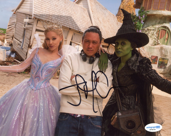 Jon Chu Wicked Signed Autograph 8x10 Photo ACOA
