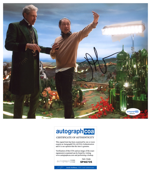 Jon Chu Wicked Signed Autograph 8x10 Photo ACOA