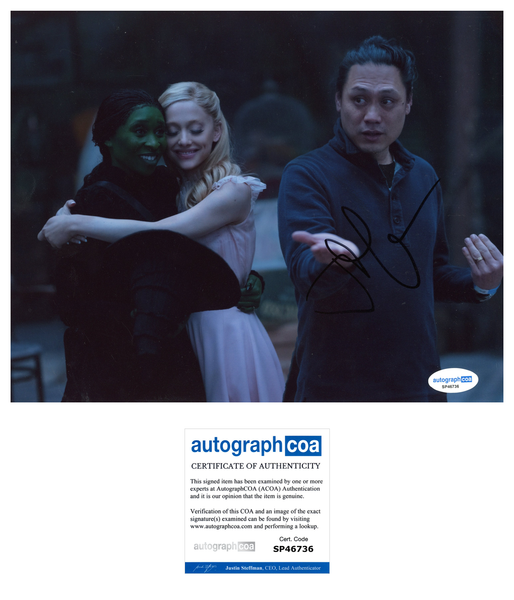 Jon Chu Wicked Signed Autograph 8x10 Photo ACOA